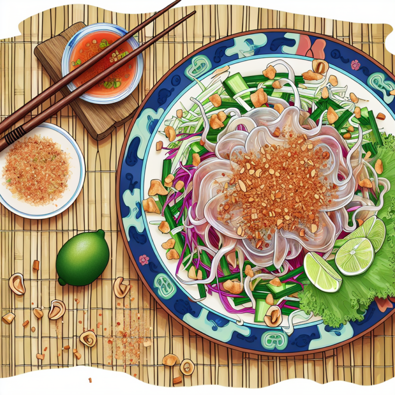 Nationalgericht Vietnam: Goi Dua (Rezept)